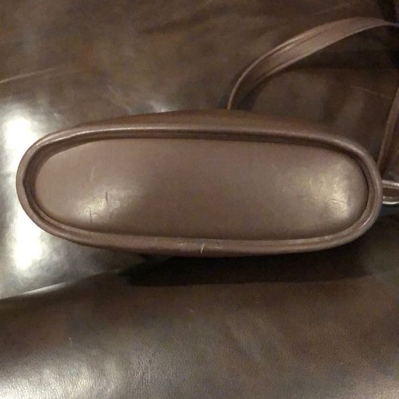 COACH Bleeker Brown Leather Bucket Duffle Feeder Crossbody Shoulder Bag 9816 - Picture 11 of 16